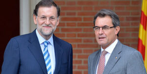 Mariano Rajoy y Artur Mas, presidentes del Gobierno y de la Generalitat de Catalunya respectivamente