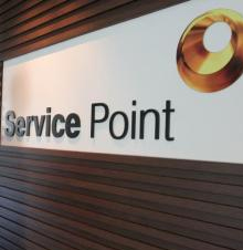 Logotipo de Service Point