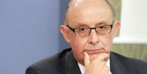 Cristobal Montoro, ministro de Hacienda y Administraciones Públicas