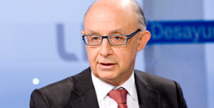 Cristóbal Montoro, ministro de Hacienda