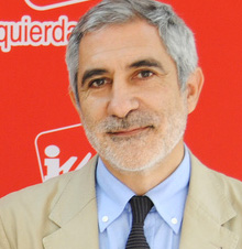 Gaspar Llamazares, diputado de Izquierda Plural y portavoz de Izquierda Abierta