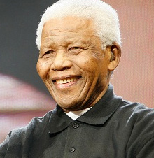 Neslon Mandela, presidente de Suráfrica