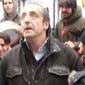 Josep Pedrerol manifestándose en la huelga de Intereconomía