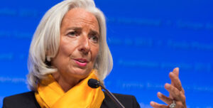 Christine Lagarde, directora gerente del Fondo Monetario Internacional