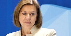 María Dolores de Cospedal, secretaria general del PP y presidenta de Castilla-La Mancha