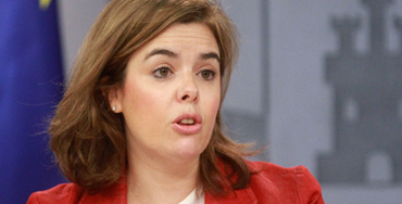Soraya Saénz de Santamaría, vicepresidenta del Gobierno