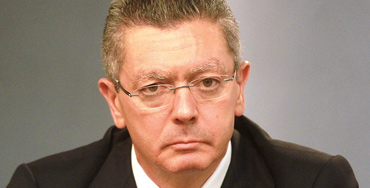 Alberto Ruíz Gallardón, ministro de Justicia