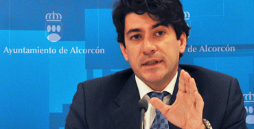 David Pérez, alcalde de Alcorcón