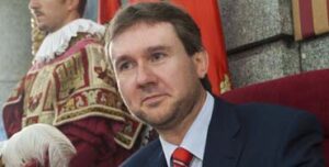 Javier Lacalle, alcalde del Ayuntamiento de Burgos