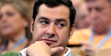 Juan Manuel Moreno Bonilla, candidato del PP a las elecciones andaluzas