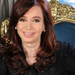 Cristina Fernández, presidenta de Argentina