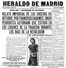 Portada del Heraldo de Madrid
