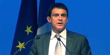 Manuel Valls, ministro de Interior de Francia