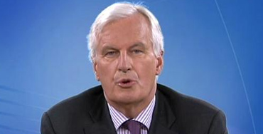 Michel Barnier, comisario de Mercado Interior de la Comisión Europea
