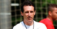 Unai Emery, entrenador del Sevilla