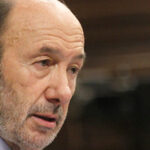 Alfredo Pérez Rubalcaba, secretario general del PSOE