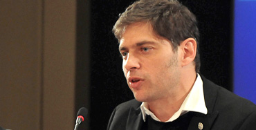 Axel Kicillof, ministro de Economía de Argentina
