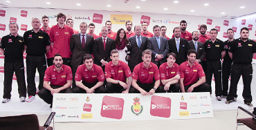 Selección Española de Balonmano patrocinada por Banco Popular