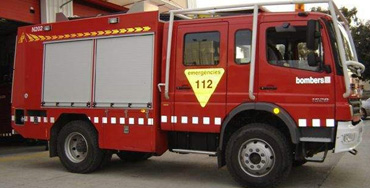 Camión de bomberos de Catalunya