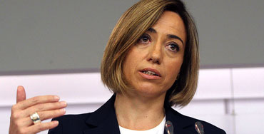 Carme Chacón, exministra de Defensa