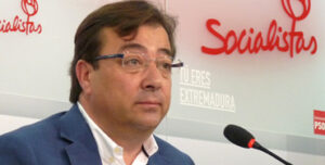 Guillermo Fernández Vara, expresidente de Extremadura y secretario general del PSOE extremeño