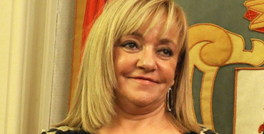 Isabel Carrasco, presidenta de la Diputación y del PP de León
