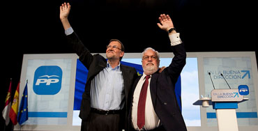 Mariano Rajoy y Miguel Arias Cañete