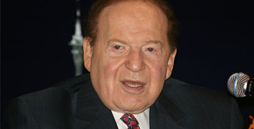 Sheldon Adelson, CEO de Corporación La Vegas Sands