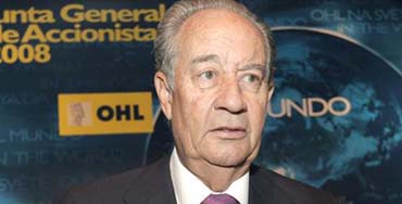 Juan Miguel Villar Mir, presidente de OHL