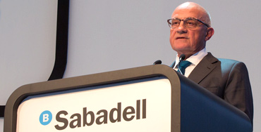 Josep Oliú, presidente del Banco Sabadell
