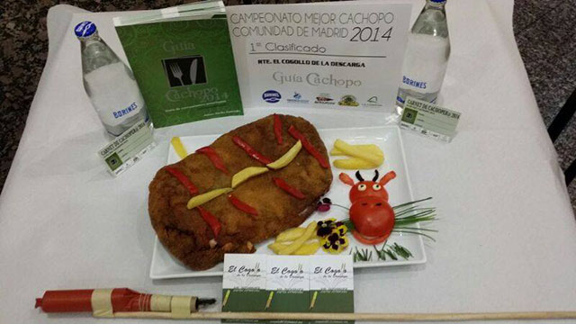 Premio al mejor cachopo 2014