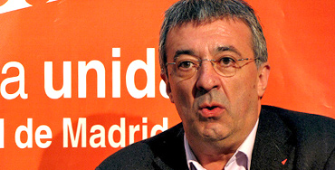 Gregorio Gordo, oordinador de IU Comunidad de Madrid