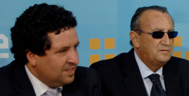 Javier Moliner junto a Carlos Fabra