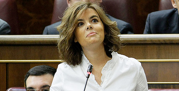 Soraya Sáenz de Santamaría, vicepresidente del Gobierno