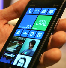 Teléfono con Windows Phone