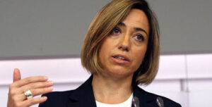 Carme Chacon, secretaria de Relaciones Internacionales del PSOE