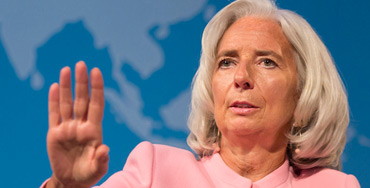 Christine Lagarde, directiora gerente del FMI