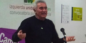 Diego Cañamero, líder del Sindicato Andaluz de Trabajadores (SAT)