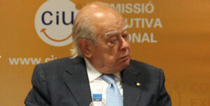 Jordi Pujol, presidente de la Generalitat de Cataluña