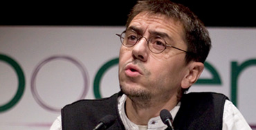 Juan Carlos Monedero, politólogo y miembro fundador del partido Podemos