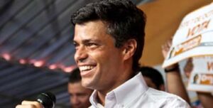 Leopoldo López, líder de la oposición venezolana