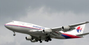 Avión de pasajeros de Malaysia Airlines