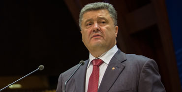 Petro Poroshenko, presidente de Ucrania