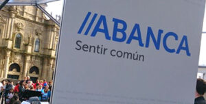 Cartel de Abanca