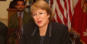 Michelle Bachelet, presidenta de Chile