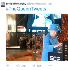 The Queen Tweet