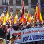 Manifestación de La Falange