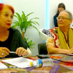 Rosa María Calaf durante el encuentro 'El poder de cambiar el presente'