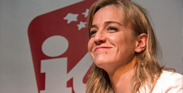 Tania Sánchez, diputada de Izquierda Unida en la Comunidad de Madrid