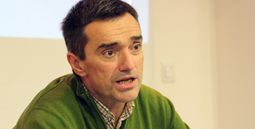 Jonan Fernández, secretario de paz y convivencia del Gobierno vasco